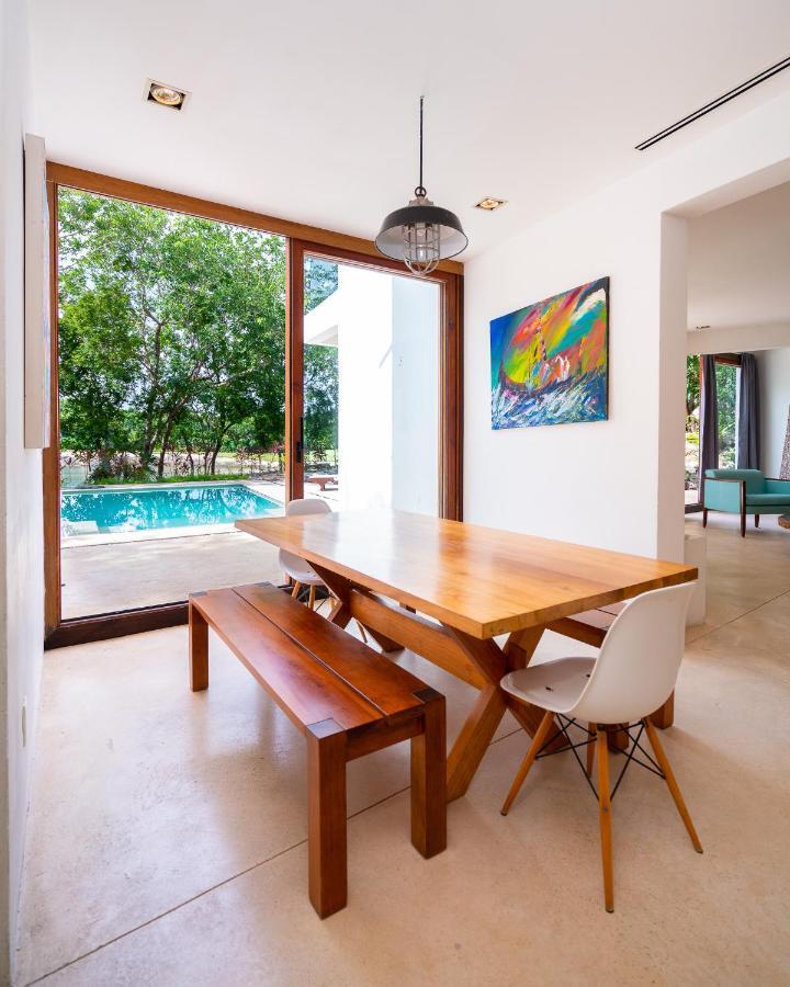 Tulum Country Club Private Villa With Pool 18 People Exterior photo